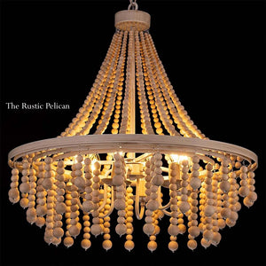  Farmhouse Beaded Chandelier