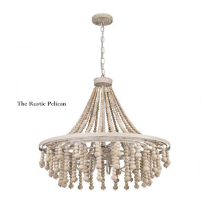  Farmhouse Beaded Chandelier